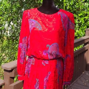 An Adrianna Pape'll vintage dress